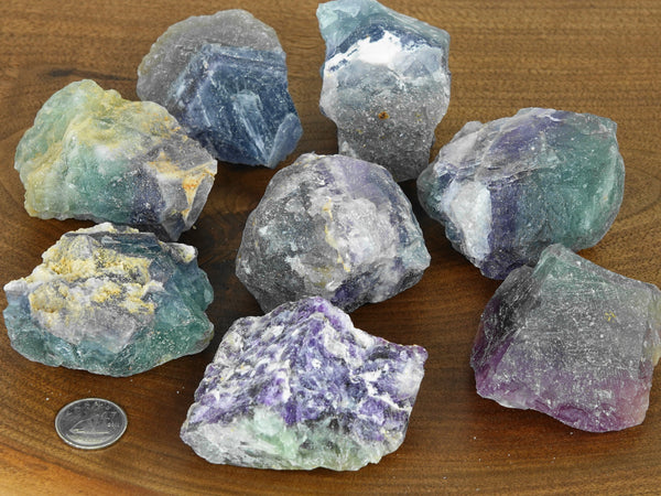 Fluorite Green & Purple Raw