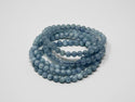 Bracelet - Aquamarine 6mm Round