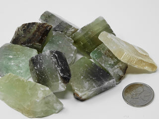 Green Calcite (md) Raw