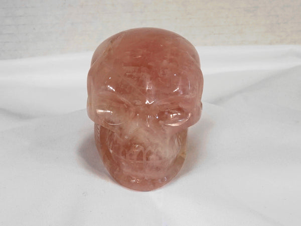 Skull - Rose Quartz